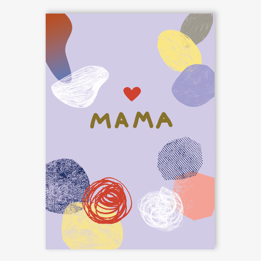 Postkarte Mama